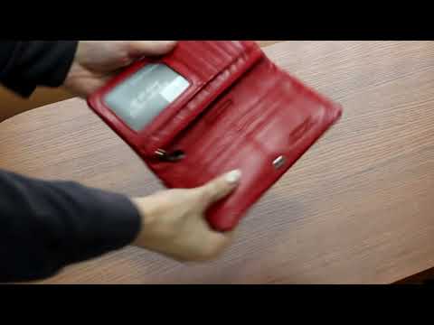 Кошелек de esse LC14856-GD02 Красный