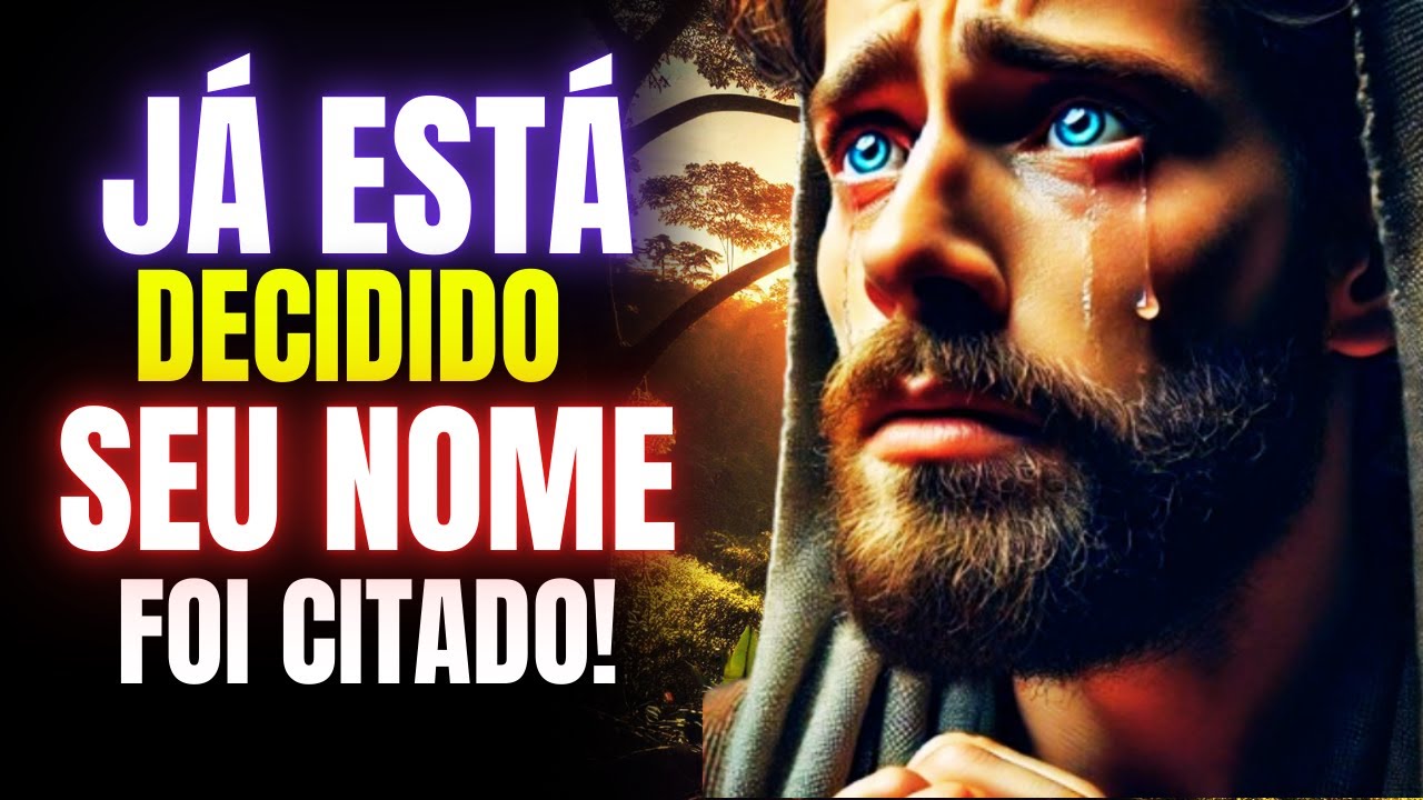 DEUS DIZ:VOCÊ NÃO ENCONTROU ESTE VÍDEO POR ACASO… SEU MILAGRE ESTÁ NESTA PALAVRA!