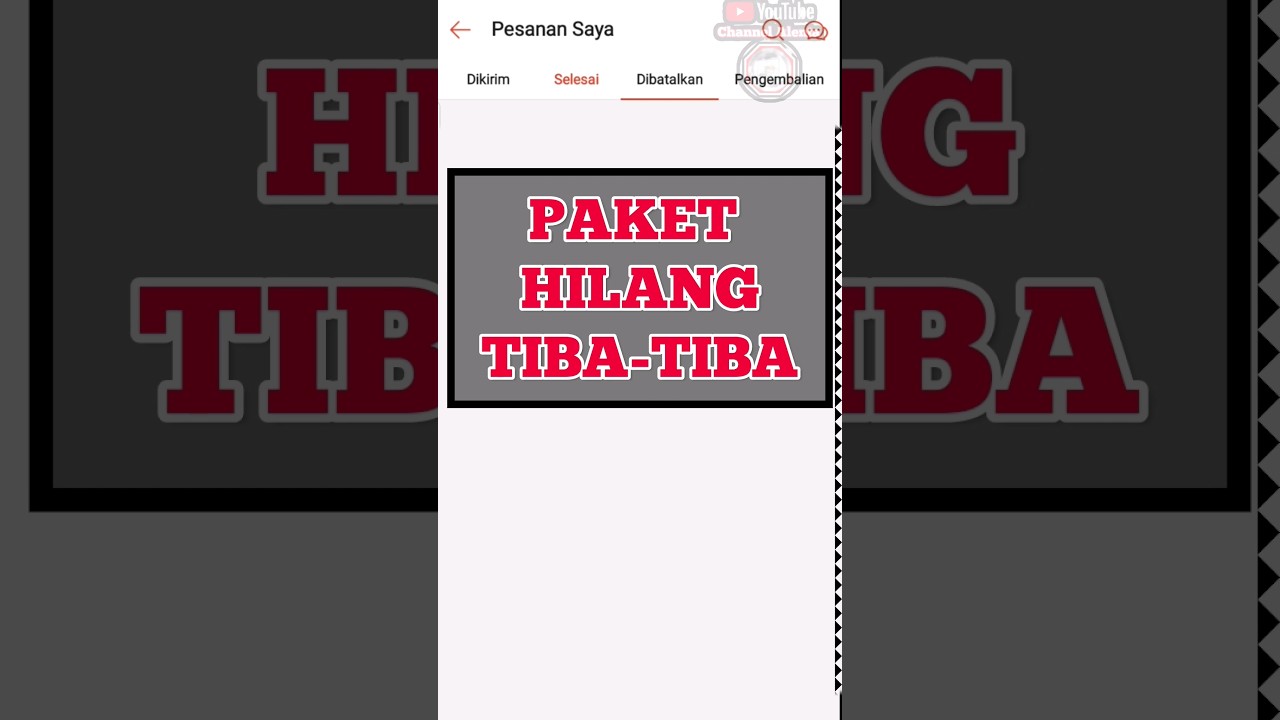 Paket Kiriman Online Hilang Tiba-tiba, Kok Bisa? Ada yang pernah seprrti ini? #device