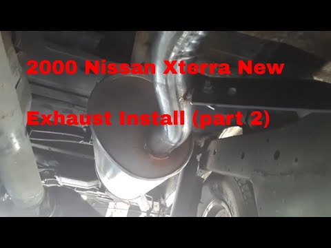 DIY / Installing New Exhaust on my 2000 Nissan Xterra...