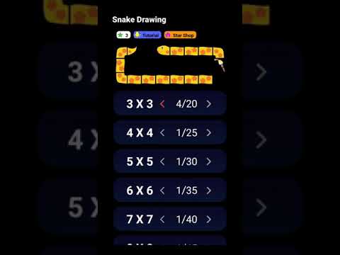Snake Drawing - Beautiful puzz video thumbnail