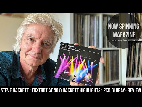 Steve Hackett - Foxtrot at Fifty +Join Hackett Highlights : Live In Brighton 2CD / BluRay Review