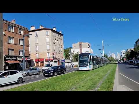 Ivry-sur-Seine: La Briqueterie. Tram nr. 910, route T9