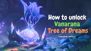 How to unlock the Tree of Dreams - Vanarana || Genshin Impact