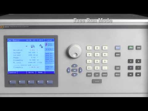 6003a three phase electrical power calibrator: testing elect...