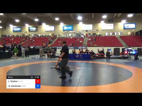2018 Marine Corps US Open/Senior Men's Freestyle 65 3rd Place - Logan Stieber (TMWC) Vs. Nicholas