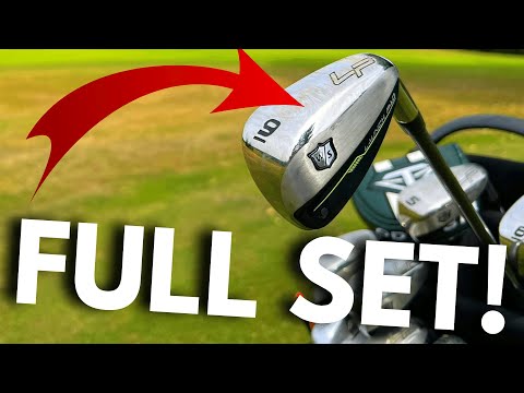 Trying to BREAK PAR using a FULL SET OF HYBRID IRONS!!!