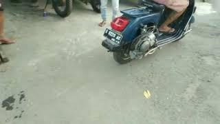 Download lagu Vespa pakai silinder dan head ninja super kips 155cc ,superkip manual mp3