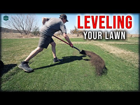 LEVELING And SMOOTHING Your LAWN With TOPDRESSING // Soil Vs Sand // Short Lawn Vs Tall Lawn