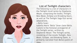 List of Twilight characters - Wiki Videos