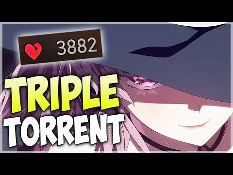TRIPLE TORRENT GALA LILIAS (SHE HAS ONLY 3k8 HP!!) - Epic Seven
