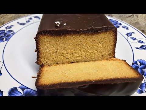 Como hacer panque bañado de chocolate