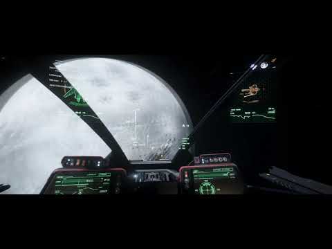 star citizen 3.4.3 - sabre vs hawk and eclipse at spk space combat