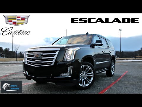 2019 Cadillac Escalade Platinum POV Review // $90,000 American Luxury SUV // Radial Reviews