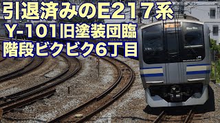 横須賀線の顔でもあるE217系最後の乗り納めしてきた