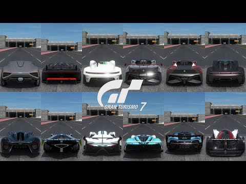 All Ultimate Vision GT Top Speed (10th Anniversary VGT) - Gran Turismo 7 [4KPS5]