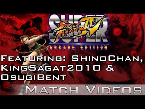 SSF4 AE Shinochan (Oni) vs Osugi Bent (Cammy) & King Sagat 2010 (Sagat) Vs Imstilldadaddy (Guile)