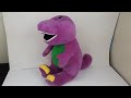 Barney Purple Dinosaur Fisher Price Speak N Sing 26 Jumbo Plush Working Soft Ebay Showcase Sold
