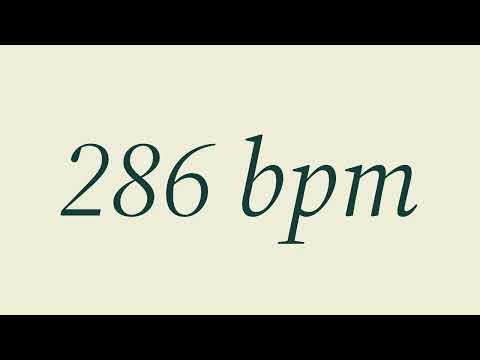 Metronome - 286 bpm