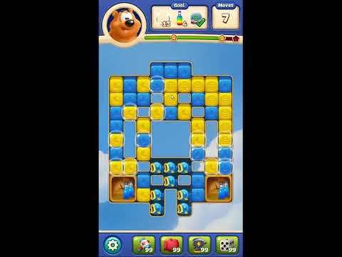 Toon Blast Level 7542 - NO BOOSTERS 🐻🐺🐱 | SKILLGAMING ✔️