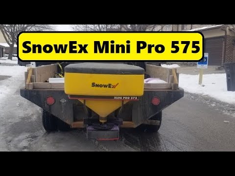 SnowEx 575 Pro vs. Bulk Salt Spreader