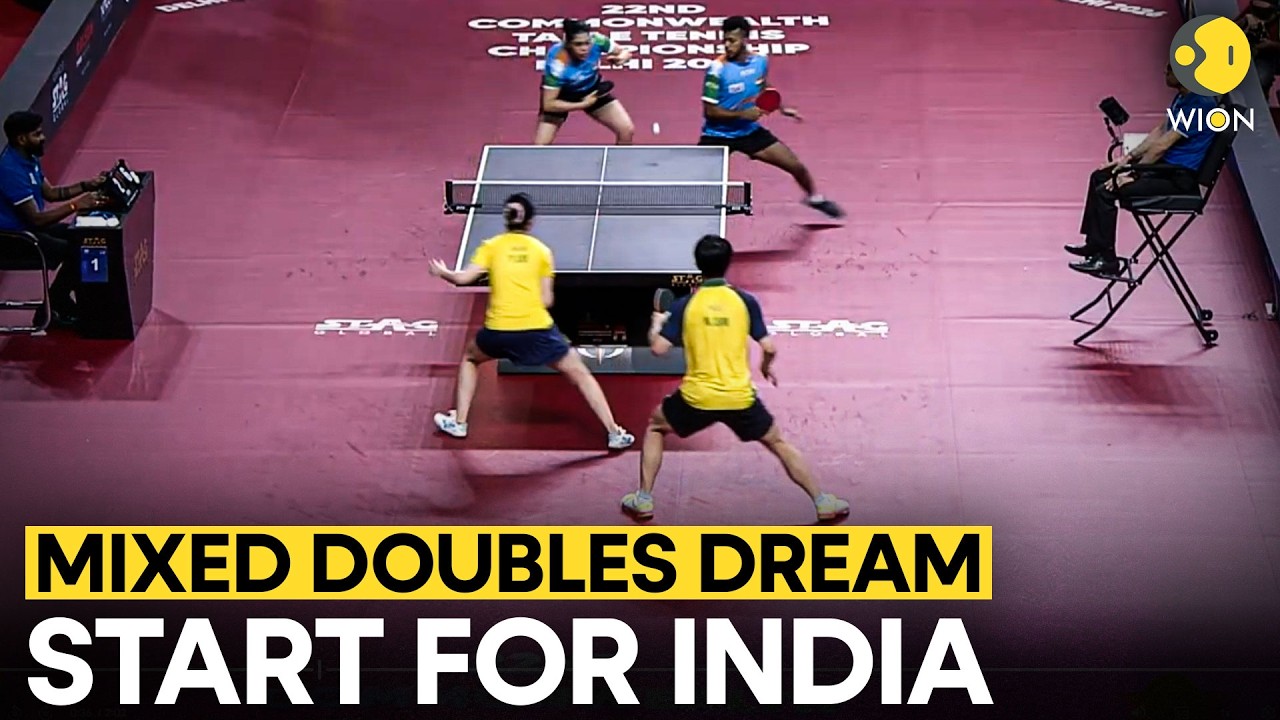 Commonwealth TT: India's Mixed Doubles Pair Advance With Win Over Australia | WION