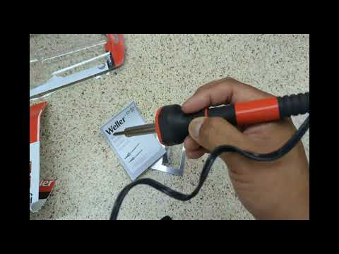 Weller 30W 120V Soldering Iron, LED Halo Ring Review, The Leader on Soldering