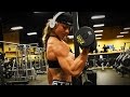 Dani Reardon Trains Arms 3 Weeks Out