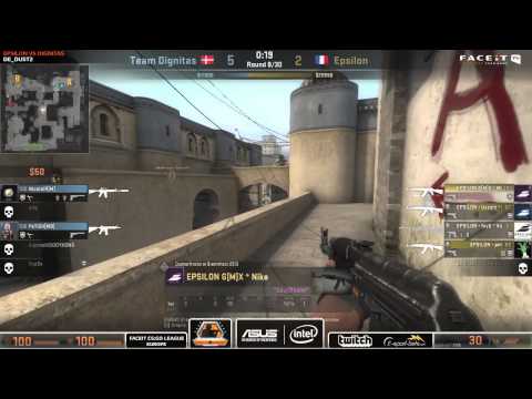 FACEIT EU League 2014: Epsilon vs DIG | Epsilon eSports vs Team Dignitas (07.10.2014)