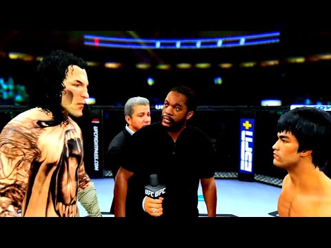 Horseman of the Apocalypse Famine vs. Bruce Lee - EA sports UFC 4 Rematch