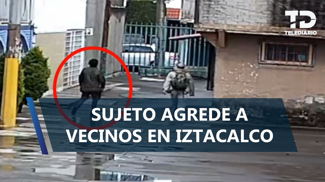 Captan a joven golpeando y asaltando a vecinos de la Agrícola Oriental, Iztacalco; así fue detenido