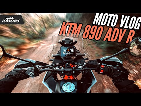 Im Sattel von KTMs radikalen Offroad-Gerät - MotoVlog KTM 890 Adventure R