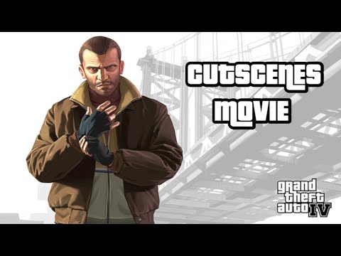 Grand Theft Auto IV - Story Cutscenes Only MOVIE