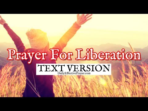 Prayer For Liberation (Text Version - No Sound)