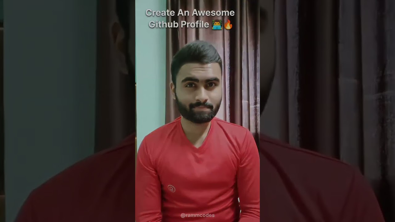 Quickly Create An Awesome Github Profile With This Tool 👨‍💻🤯🔥