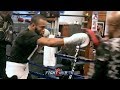 JULIAN WILLIAMS DRILLING THUDDING BODY SHOTS! - FULL MEDIA WORKOUT AHEAD OF TITLE DEFENSE