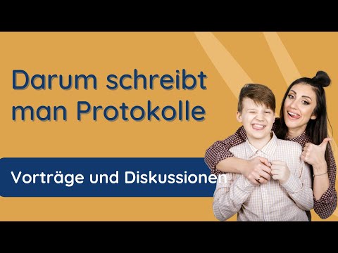 ✅ Worum geht es beim Protokoll schreiben