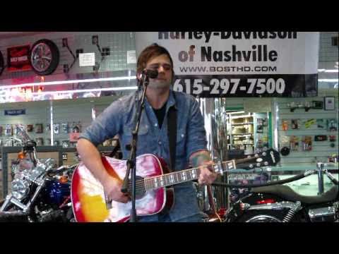 Brian Troester playing at the NashvilleEar.com Songwriter Stage