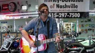 Brian Troester playing at the NashvilleEar.com Songwriter Stage