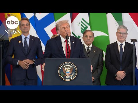 SPECIAL REPORT: Trump participates in Middle East peace signing ceremony