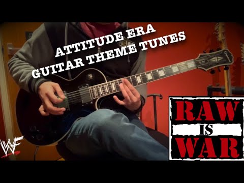 WWF Attitude Era Guitar Theme Medley