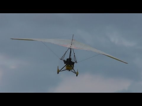 RC Plane Chasing Real Ultralight! FPV Glider at Kotsiatis Airfield