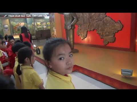 cùng lớp 5a6 tham quan viện bảo tàng thành phố Lạng Sơn