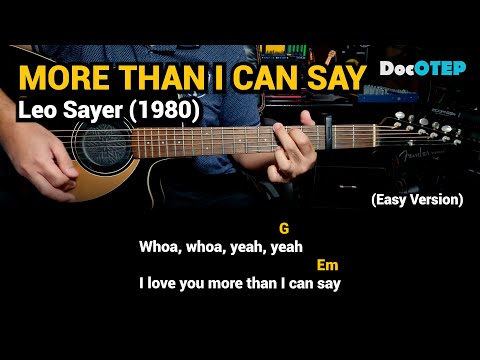 More Than I Can Say - Bobby Vee