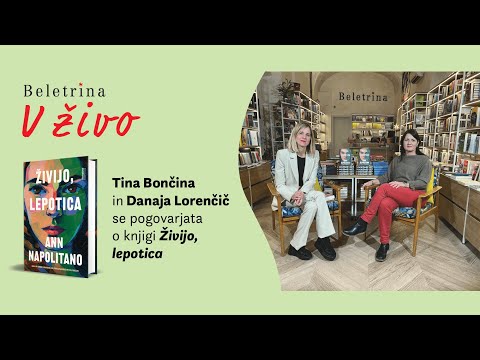 Naslovnica: Beletrina v živo: Ann Napolitano: Živijo, lepotica
