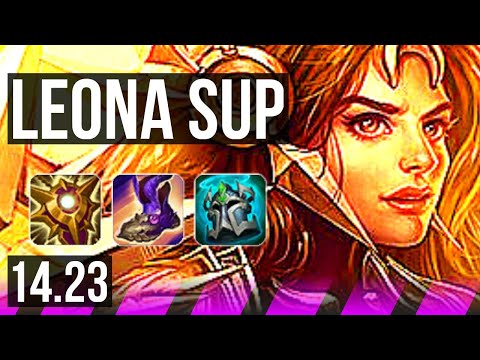 LEONA & Veigar vs BLITZCRANK & Xerath (SUP) | KR Grandmaster | 14.23