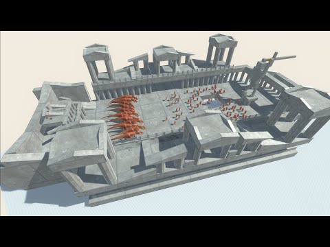 EPIC ARENA 10x TREX vs ARMIES - Animal Revolt Battle Simulator