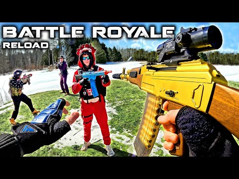 NERF WAR | RELOAD BATTLE ROYALE