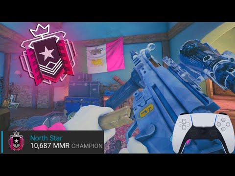 THE #1 *BEST* NORTH STAR CONTROLLER CHAMPION + *NO RECOIL* SENSITIVITY (PS5/XBOX) -Rainbow Six Siege