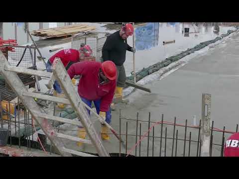 Bodenplatte für Hochregallager   Teil 2